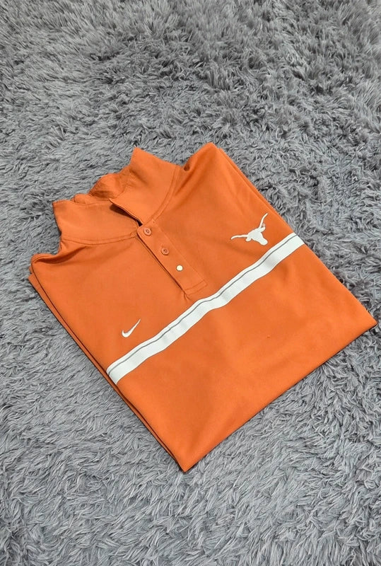 Nike Texas Longhorns Polo Naranja