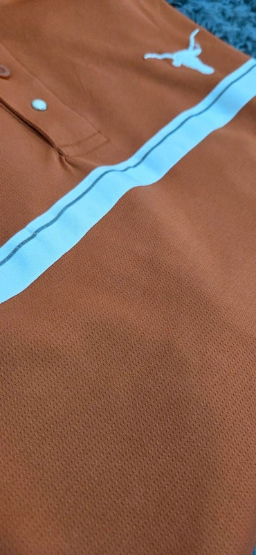 Nike Texas Longhorns Polo Naranja