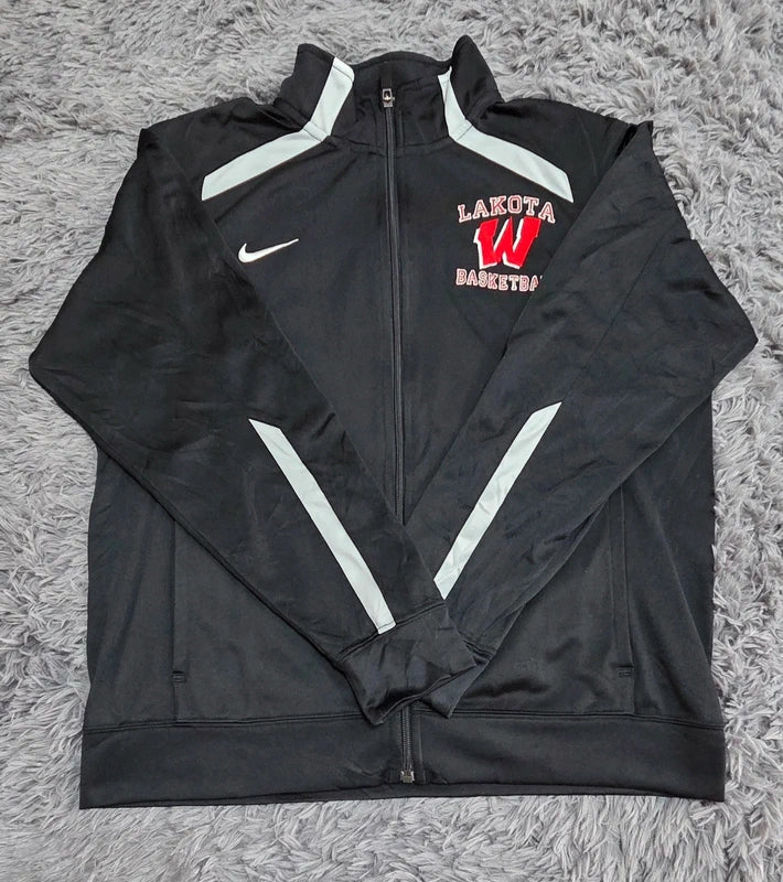 Nike Lakota Basketball Track Jacket Negra (NIÑOS)