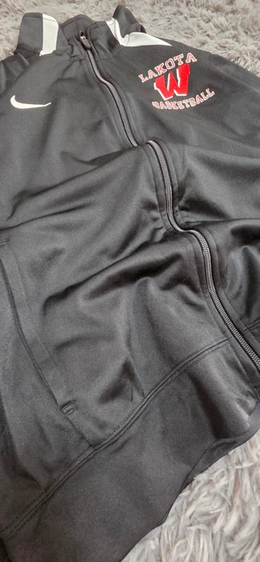 Nike Lakota Basketball Track Jacket Negra (NIÑOS)