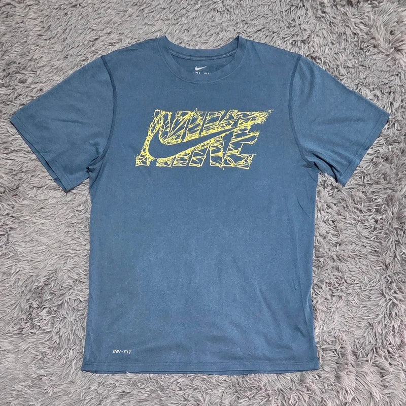Nike Dri-FIT Graphic Tee Azul