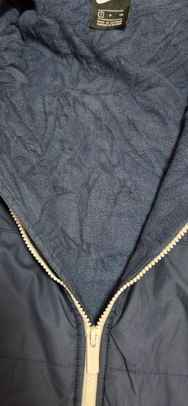 Nike Hooded Puffer Jacket Azul Marino