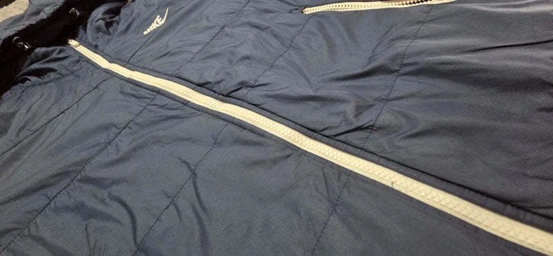 Nike Hooded Puffer Jacket Azul Marino