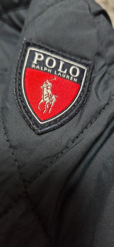 Polo Ralph Lauren Quilted Jacket Azul Grisáceo