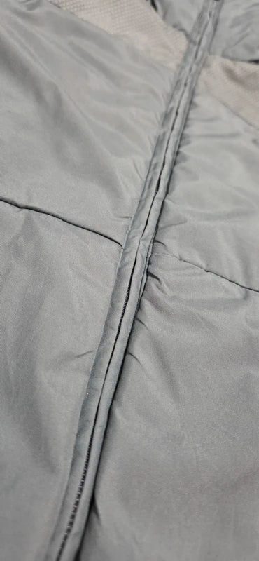 Adidas Hooded Puffer Jacket Verde Grisáceo