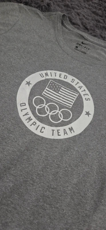 Nike USA Olympic Team Dri-FIT T-Shirt Gris