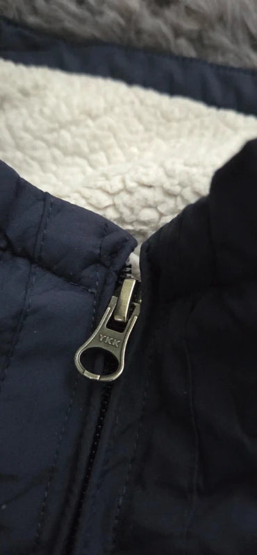 Nautica Sherpa Lined Jacket Azul Marino