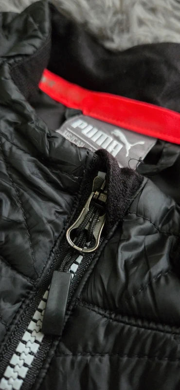 Puma Hybrid Quilted Jacket Negra