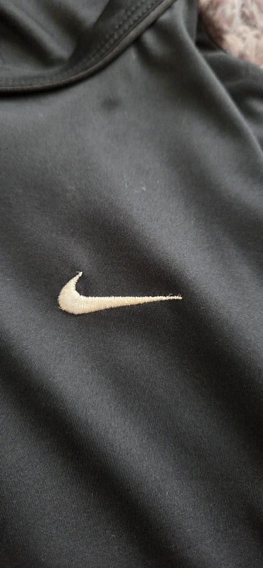 Camiseta Nike Manga Larga Negra Dri-Fit