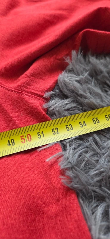 Camiseta Nike Roja Swoosh Minimal