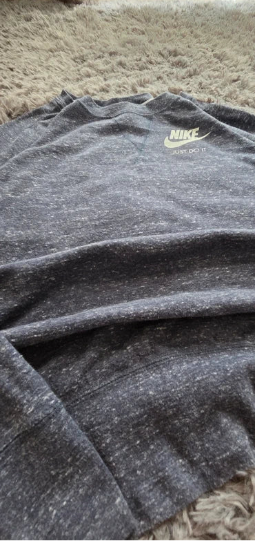 Sudadera Nike “Just Do It” Gris Crewneck