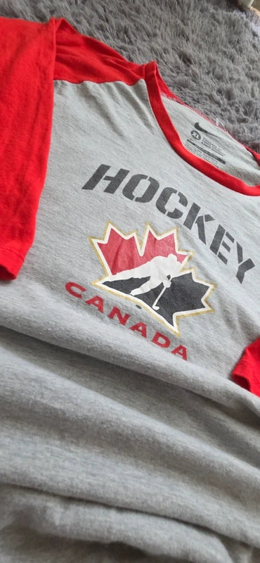 Camiseta Nike Hockey Canada Manga Raglan