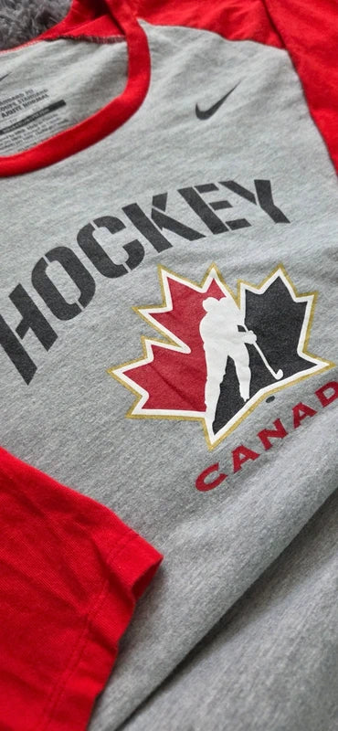 Camiseta Nike Hockey Canada Manga Raglan