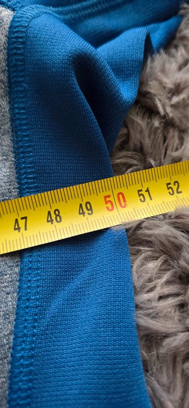 Sudadera Nike con Capucha Gris y Azul Raglan Hoodie (NIÑOS)