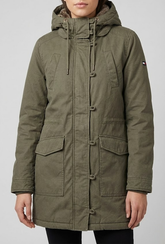Parka Tommy Hilfiger Vintage con Capucha